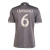 Camiseta de fútbol Real Madrid Camavinga 6 Tercera Equipación 2024-25 - Hombre